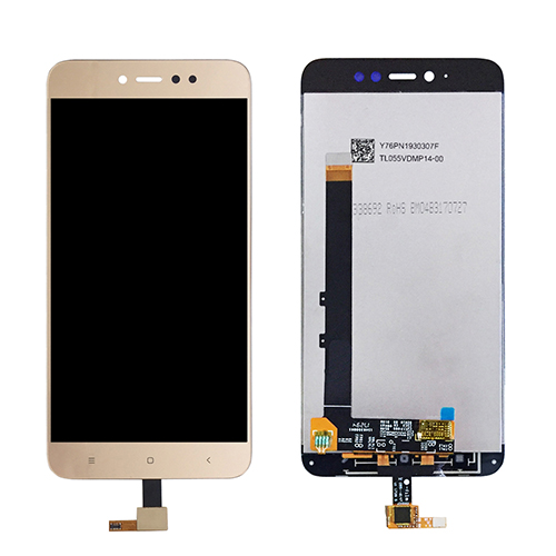 ЖК-экран Xiaomi Redmi Note 5A Prime (золотой) восстановленный