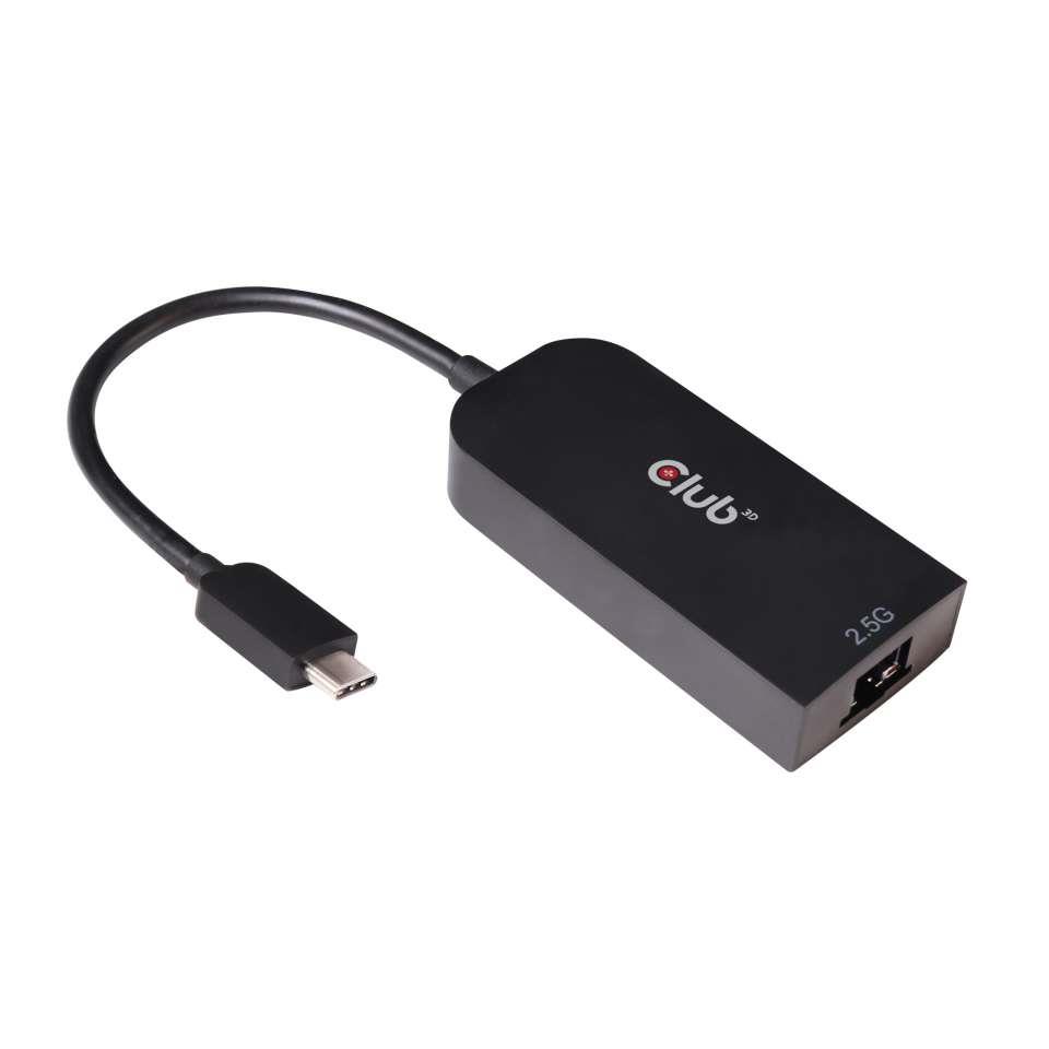Club3D CAC-1520 USB 3.2 to RJ45 M/F Adapter