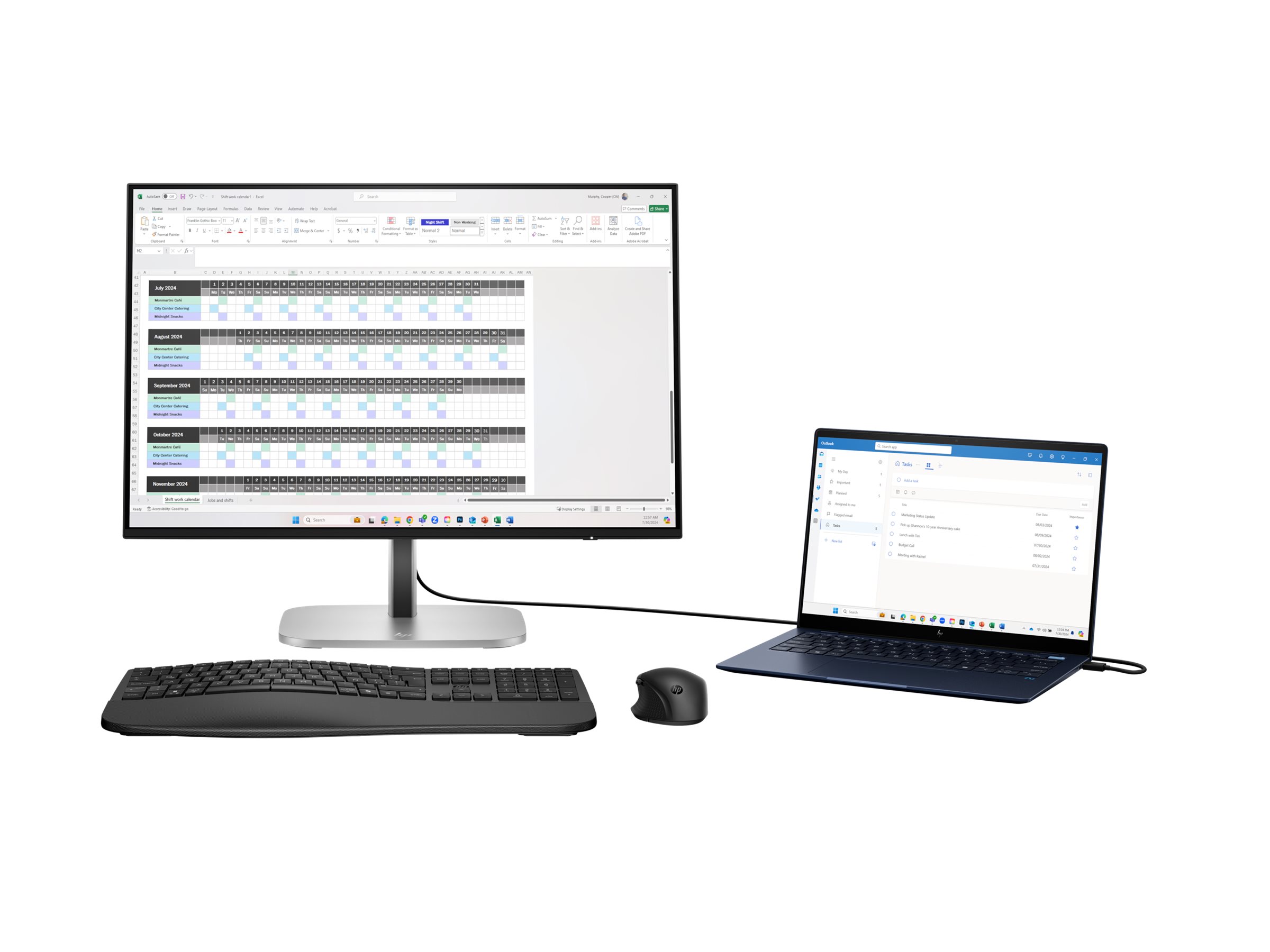 HP Series 5 Pro 524pn 23,8" WUXGA (EU) monitorius