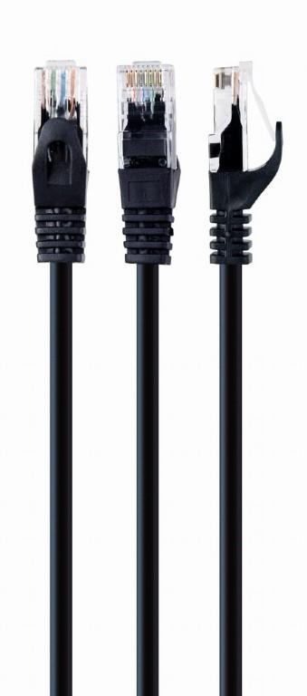 Gembird CAT6 UTP tinklo laidas 1m juodas