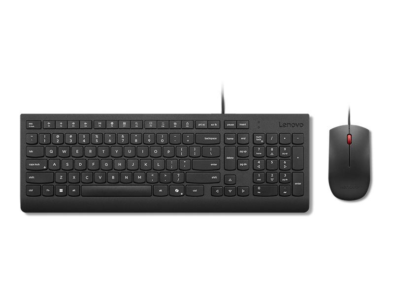 Lenovo Essential laidinė klaviatūra ir pelė (LT)