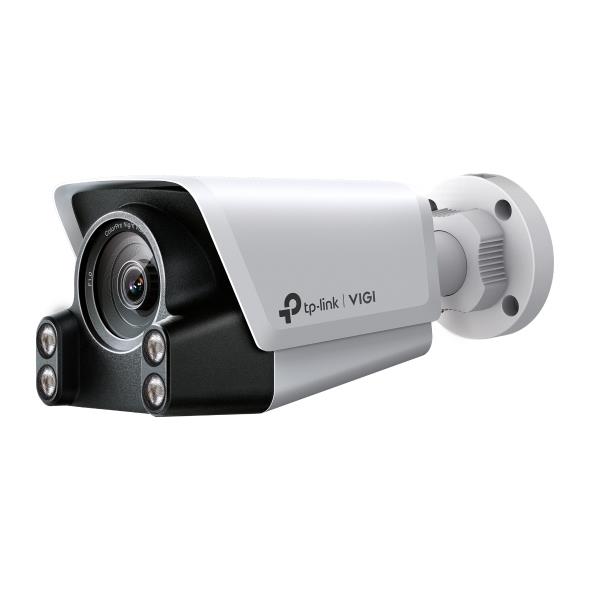 IP kamera TP-Link VIGI C340S 4MM, 4MP, H.265+, lauko kulkos, balta