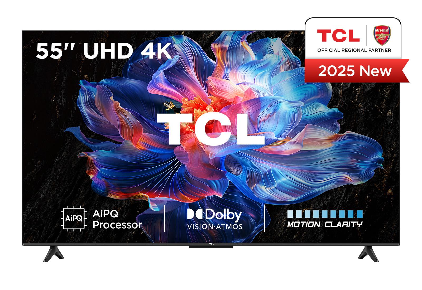 Televizorius TCL 55" 4K Ultra HD 3840x2160 DLED