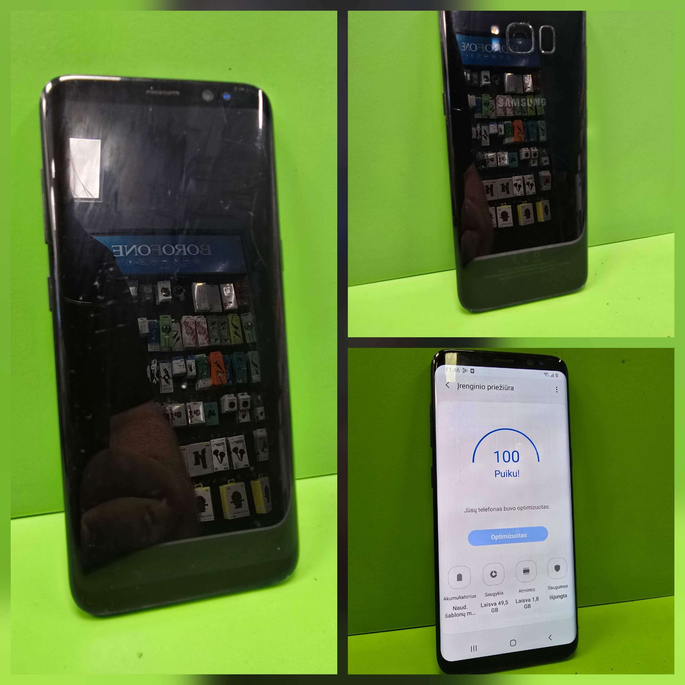 Samsung Galaxy S8 G950 64GB (Naudota Prekė)