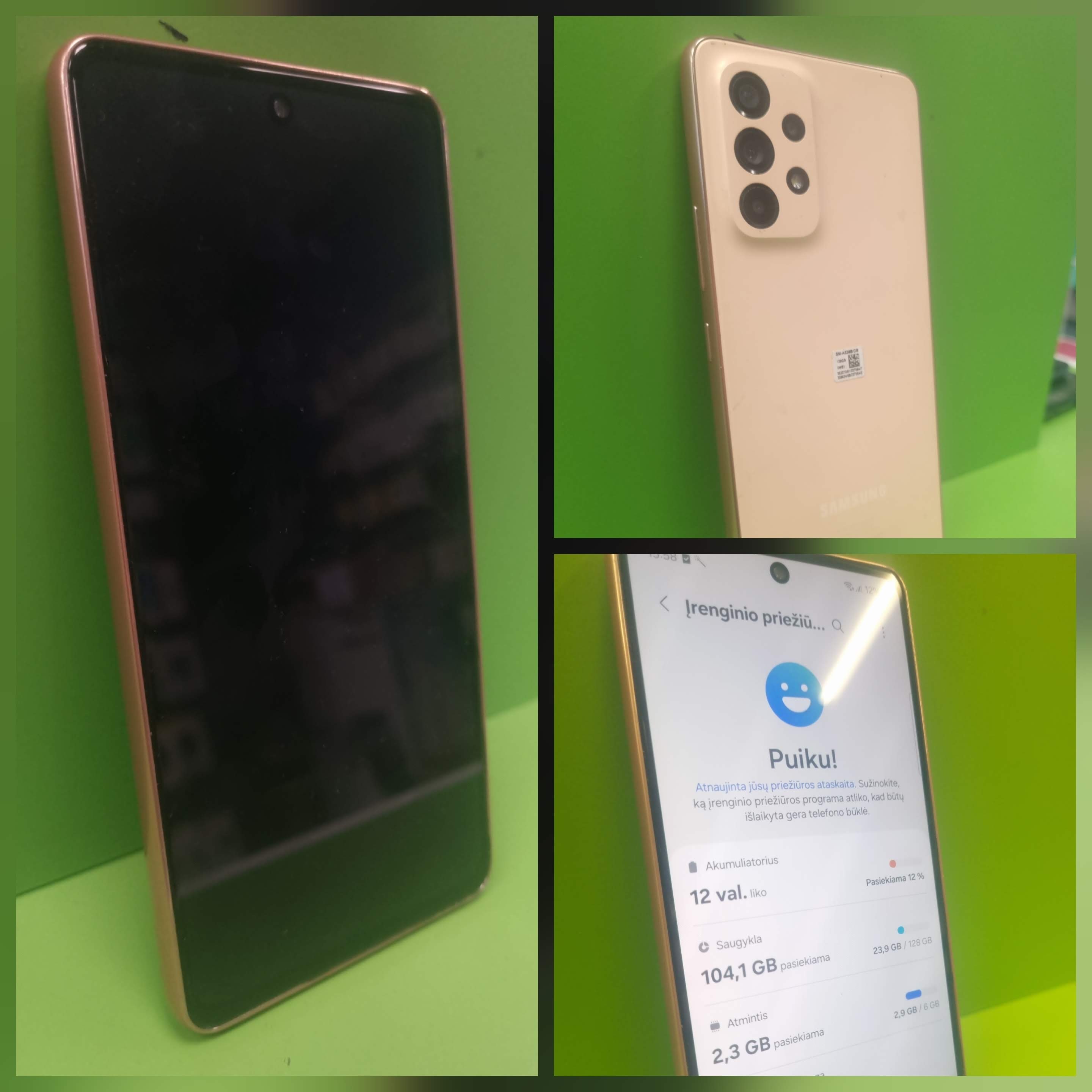 Samsung Galaxy A53 5G 128GB (Naudota Prekė)