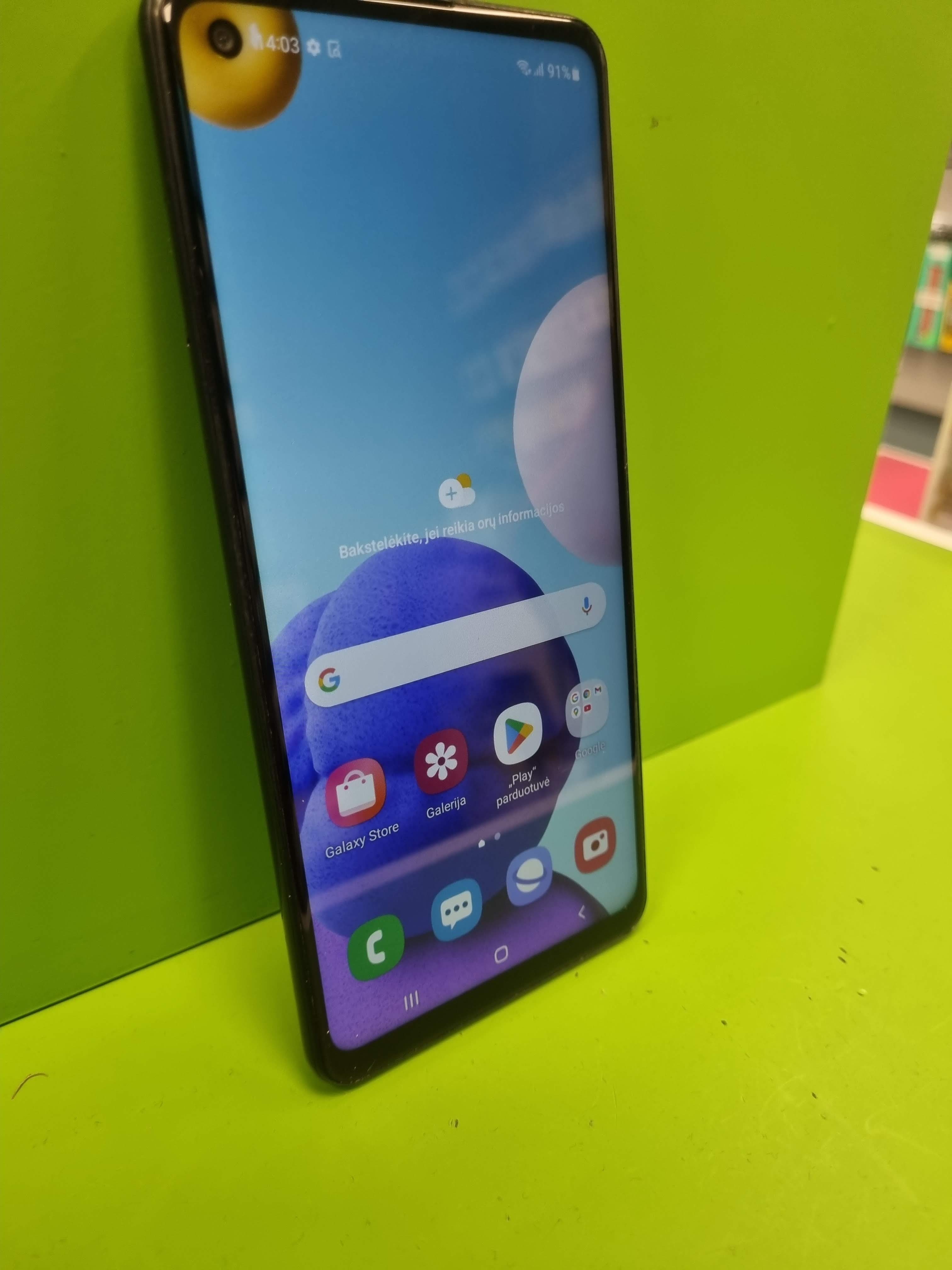 Samsung A21s A217 32GB (Naudota prekė)