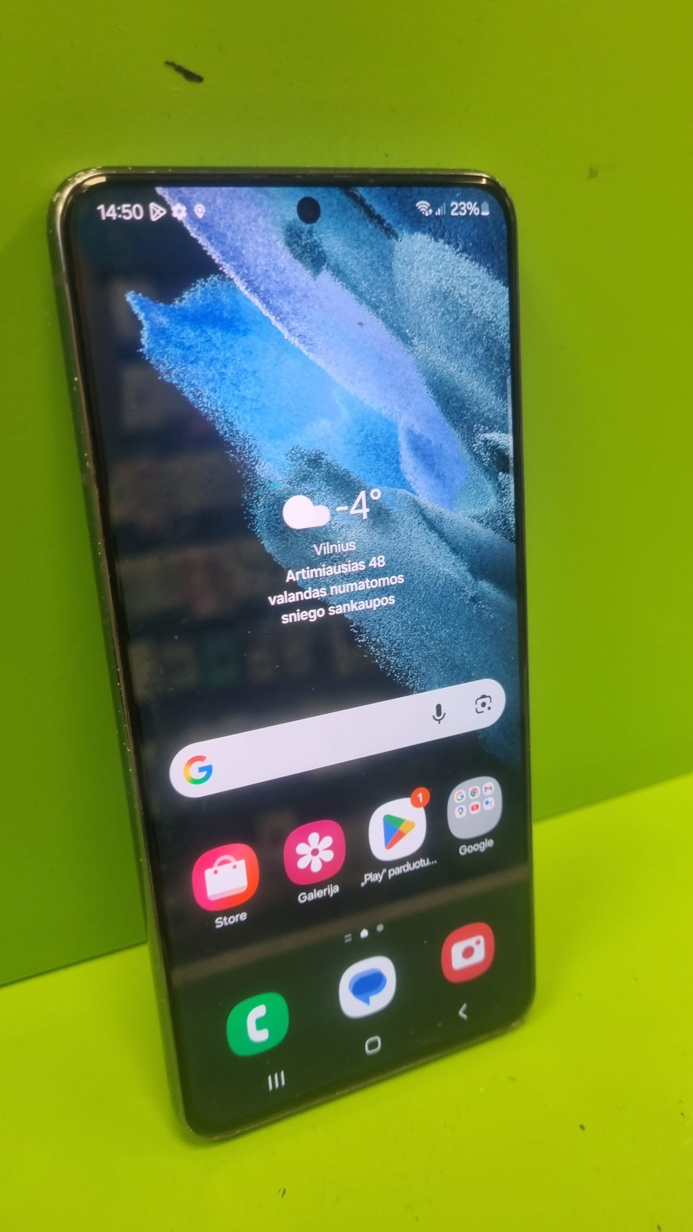 Samsung Galaxy S21 5G G991 128GB (Naudota Prekė)