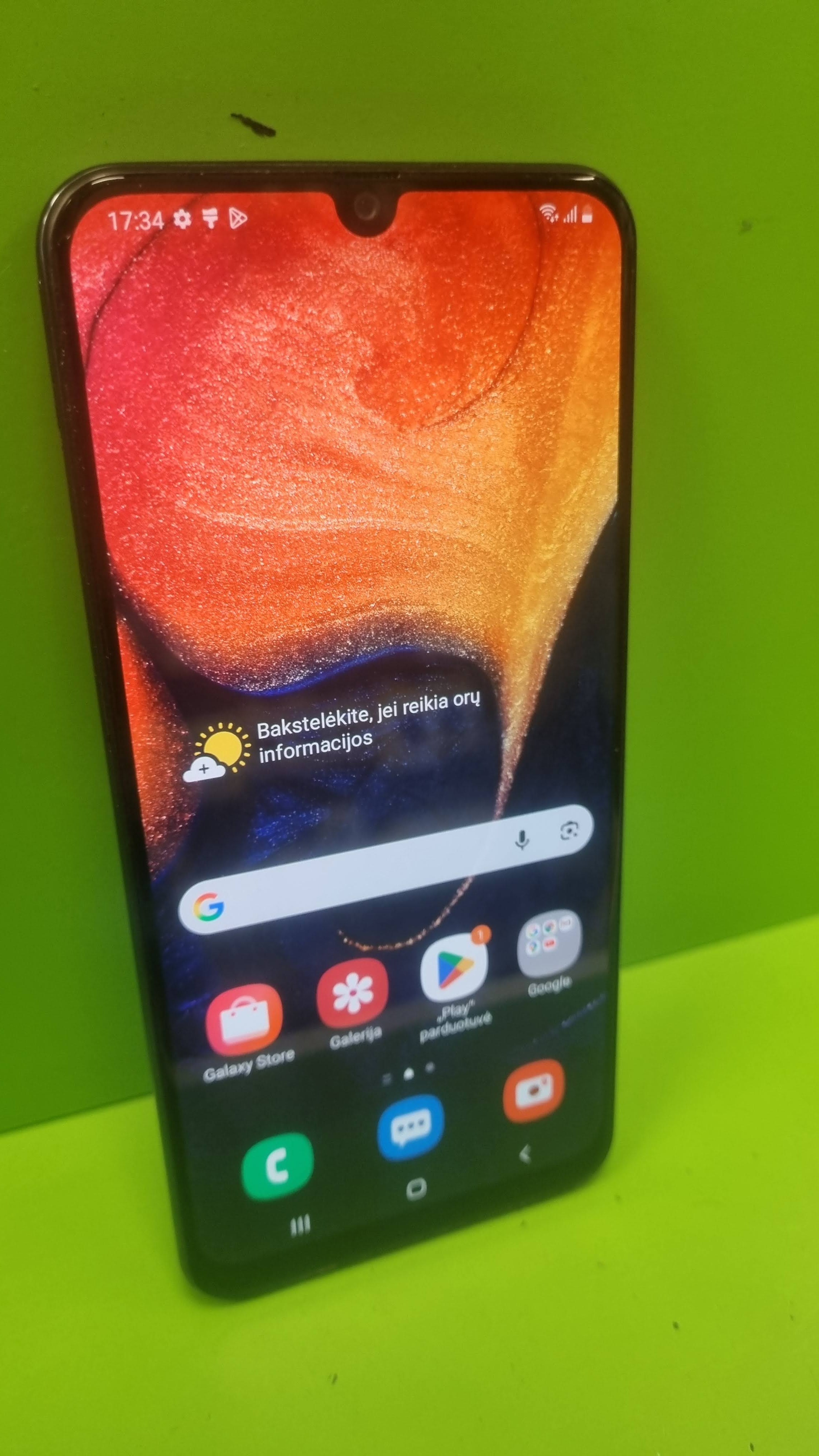 Samsung Galaxy A50 128GB (Naudota Prekė)