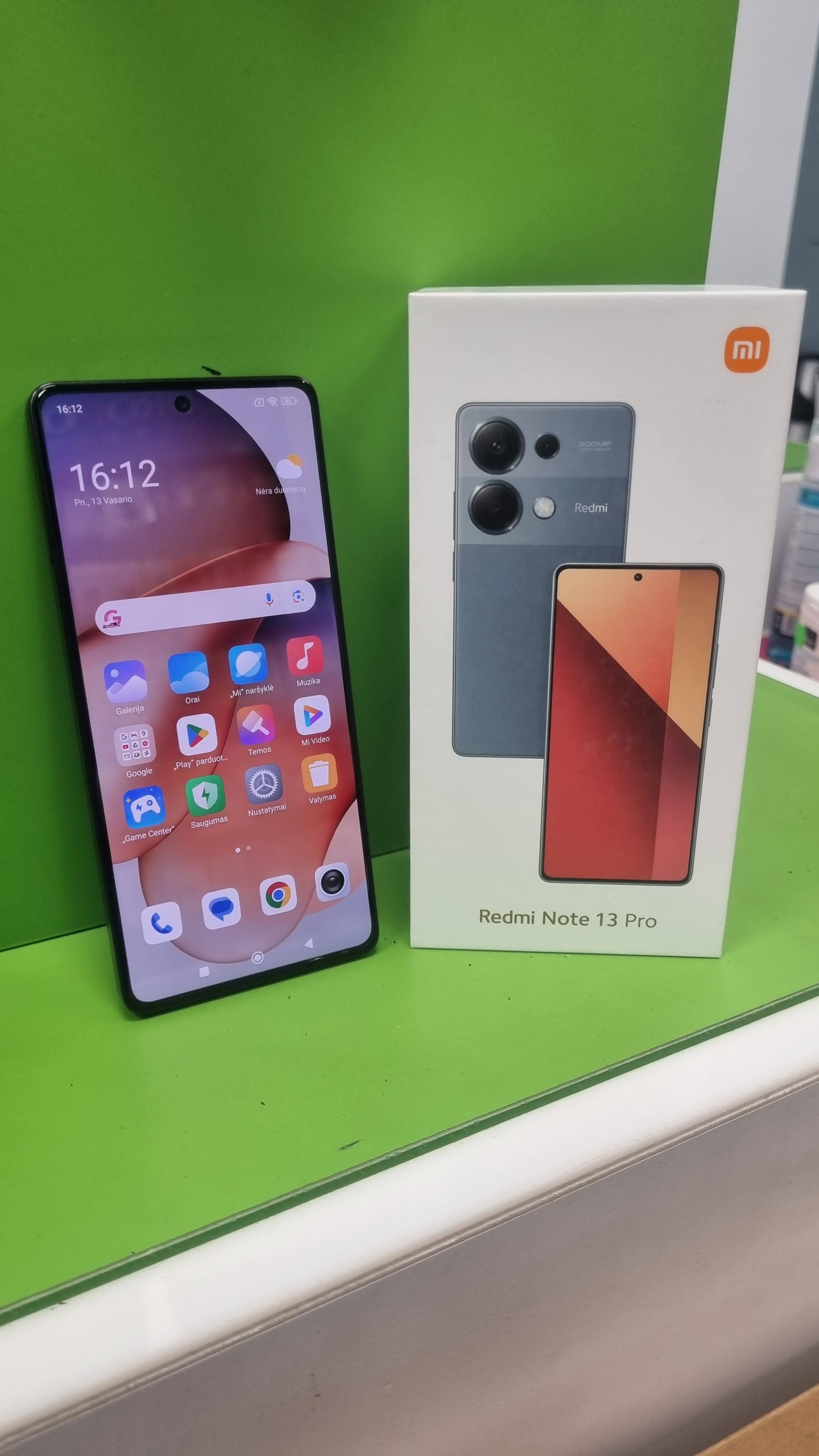 Redmi Note 13 Pro 256GB (Ekspozicinė prekė)