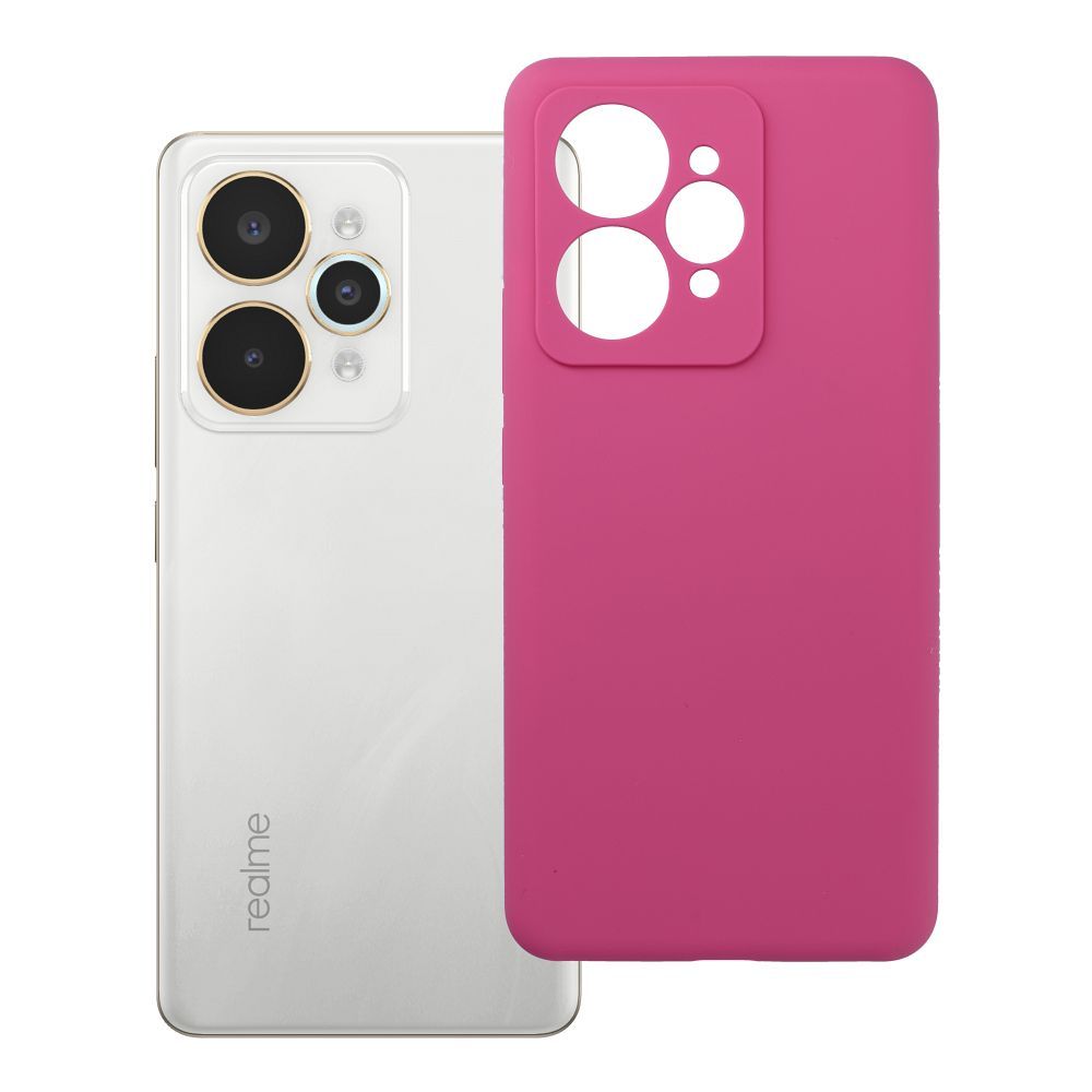 Dėklas silikoninis 2 mm REALME 15 / 15 PRO rožinės spalvos
