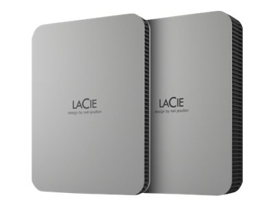 LACIE Mobilus Nešiojamas HDD 4TB USB sidabrinis