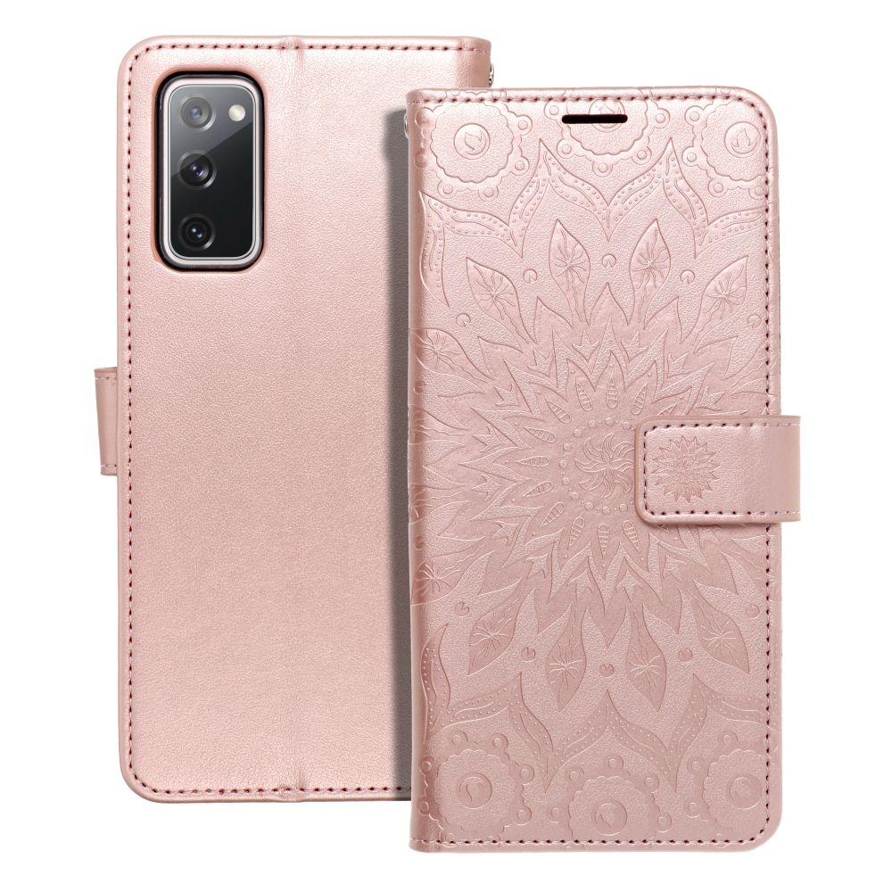 Flip case for Samsung S20 FE / S20 FE 5G Mezzo Book mandala rose gold