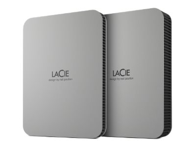 LACIE Mobilus Nešiojamas HDD 5TB USB sidabrinis