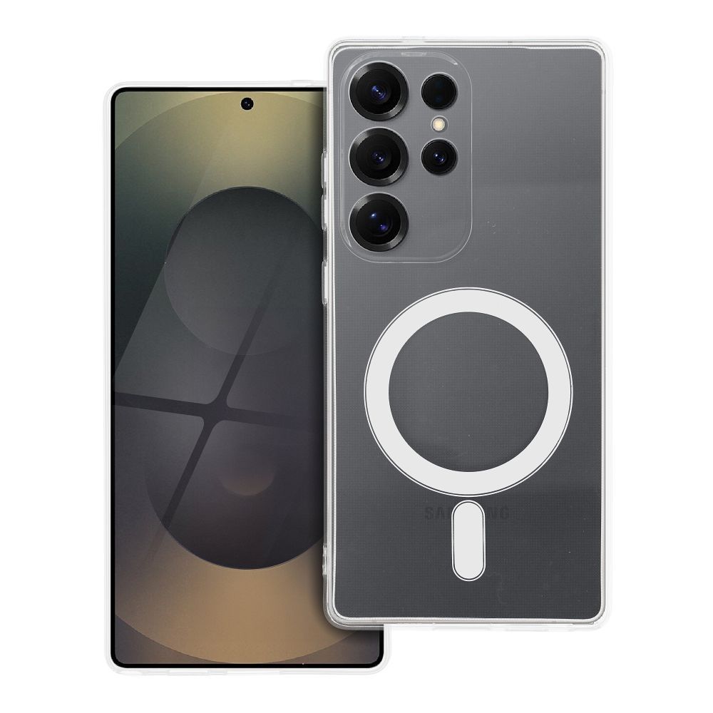 Skaidrus dėklas 2 mm OPPO A5 PRO suderinamas su Magnetine (kameros apsauga) permatomas