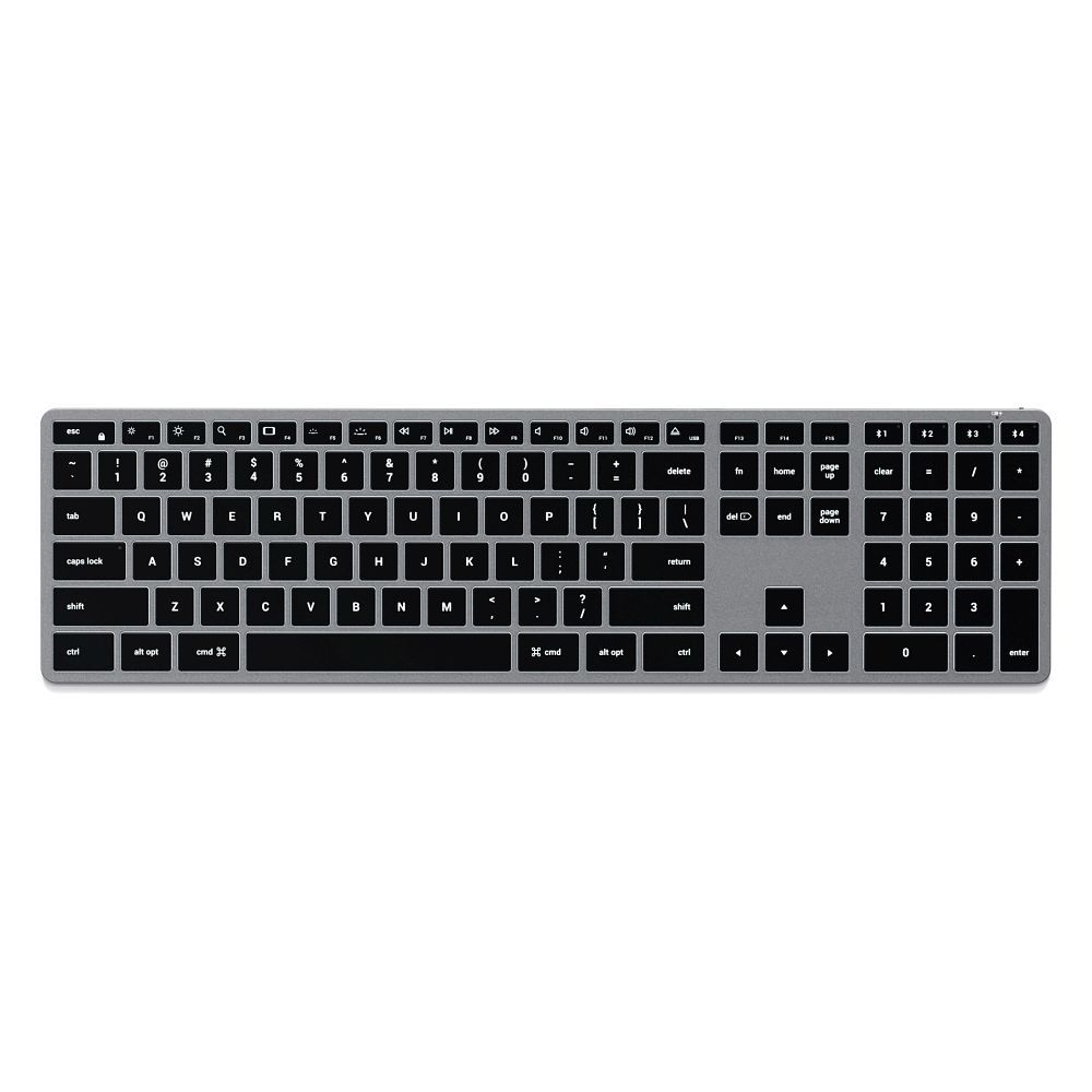 Satechi Slim X3 belaidė QWERTY klaviatūra, ST-BTSX3M, space gray