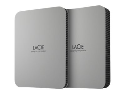 LACIE Mobilus Nešiojamas HDD 1TB USB sidabrinis