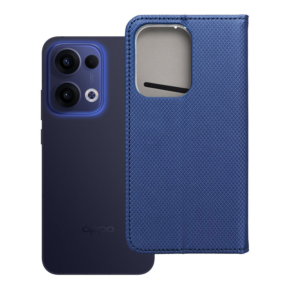 Išmanus dėklas telefonui OPPO RENO 13 5G tamsiai mėlynas