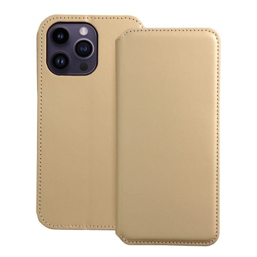 Telefono dėklas Dual Pocket skirtas Samsung S931 S25 auksinis