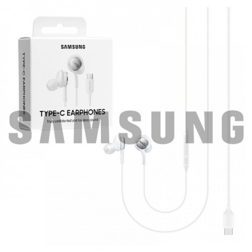 Samsung AKG Wired In-Ear Headphones USB-C White (EO-IC100BWEGEU)