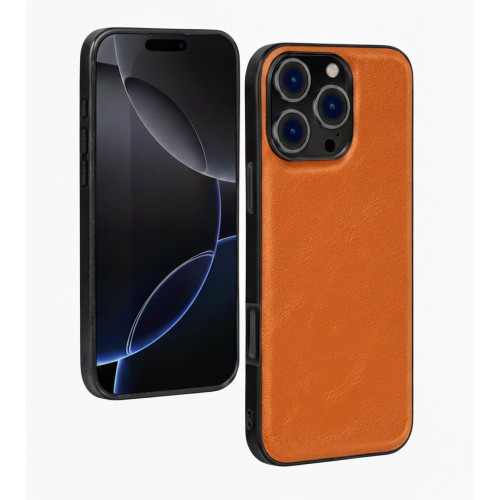 Telefono dėklas X-Level „Earl III Collection“ skirtas Apple iPhone 17 Pro Max oranžinis