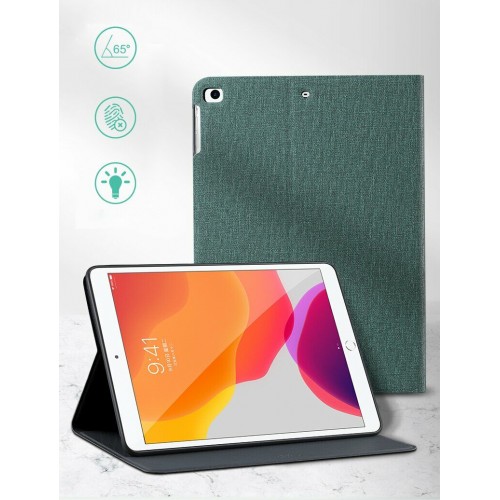 Telefono Dėklas X-Level Canvas Samsung P610 / P615 / P613 / P619 / P620 / P625 (2020/2022/2024) Tab S6 Lite žalias