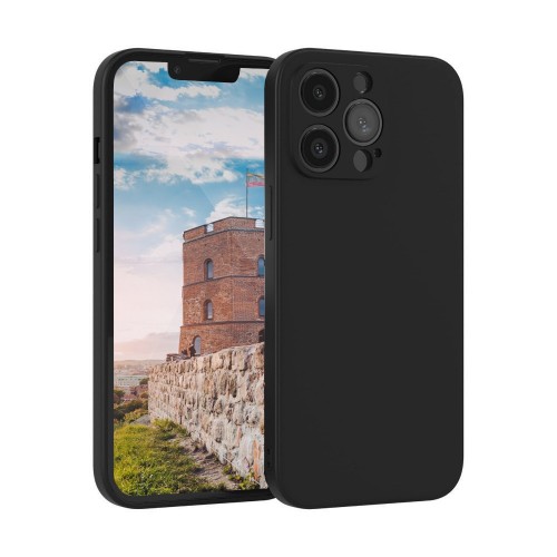 Phone Case "Liquid Silicone Edge" for Xiaomi Poco X4 GT (Black)