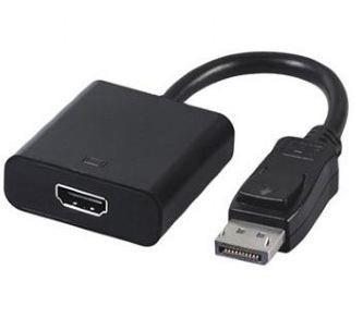 Gembird A-DPM-HDMIF-002 vaizdo kabelio adapteris 0,1 m DisplayPort HDMI Type A (Standard) juodas