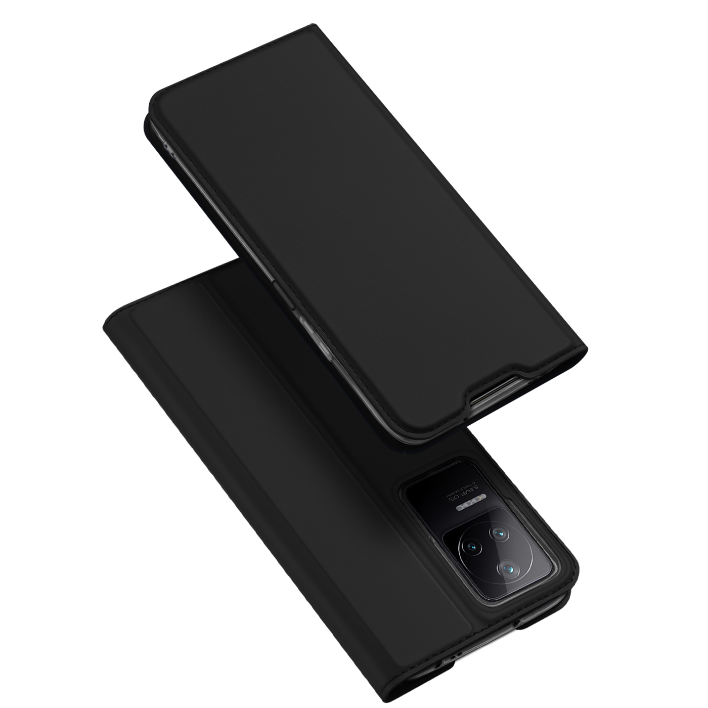 Чехол Dux Ducis Skin Pro Holster с откидной крышкой для Xiaomi Poco F4 5G чёрный