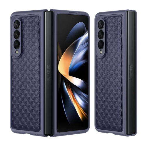 Dėklas Dux Ducis Venice skirtas Samsung F936 Z Fold4 mėlynas