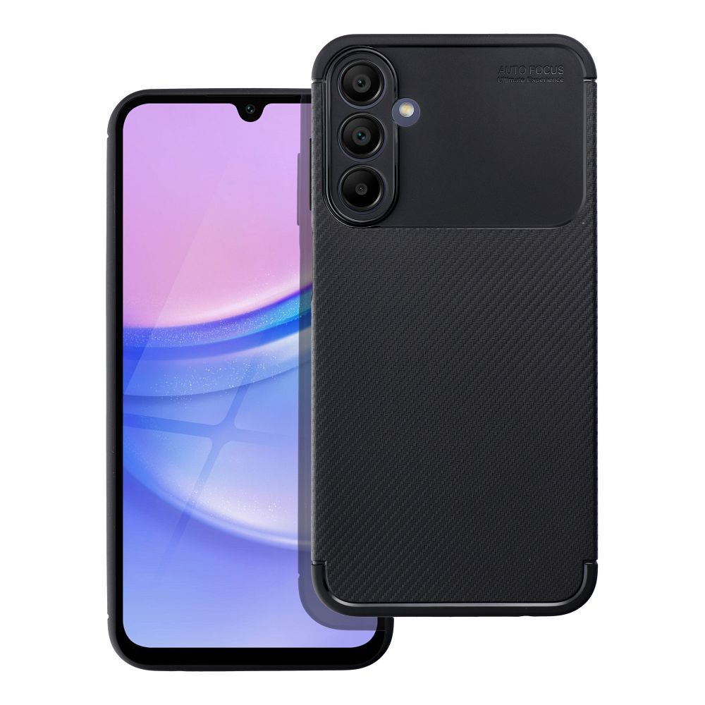 Case for Samsung A15 5G / A15 4G Carbon Premium black