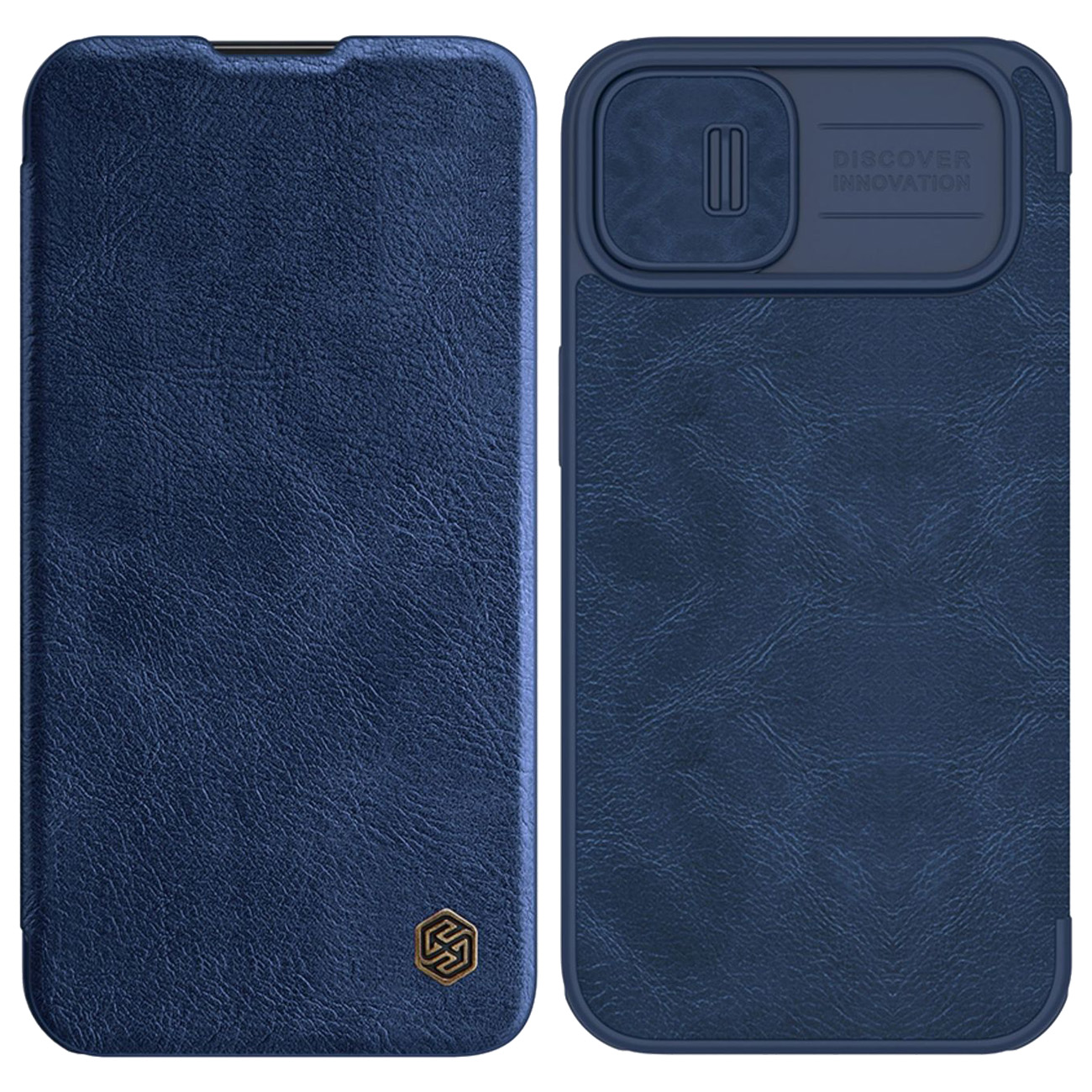 Чехол Nillkin Qin Pro Leather Apple iPhone 14 Plus синий