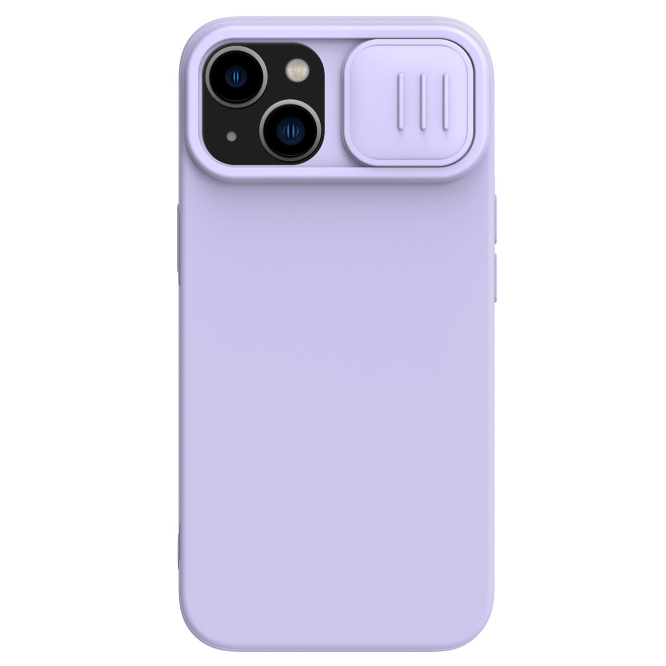 Чехол Nillkin CamShield Silky Magnetic Silicone Apple iPhone 14 Plus светло-фиолетовый
