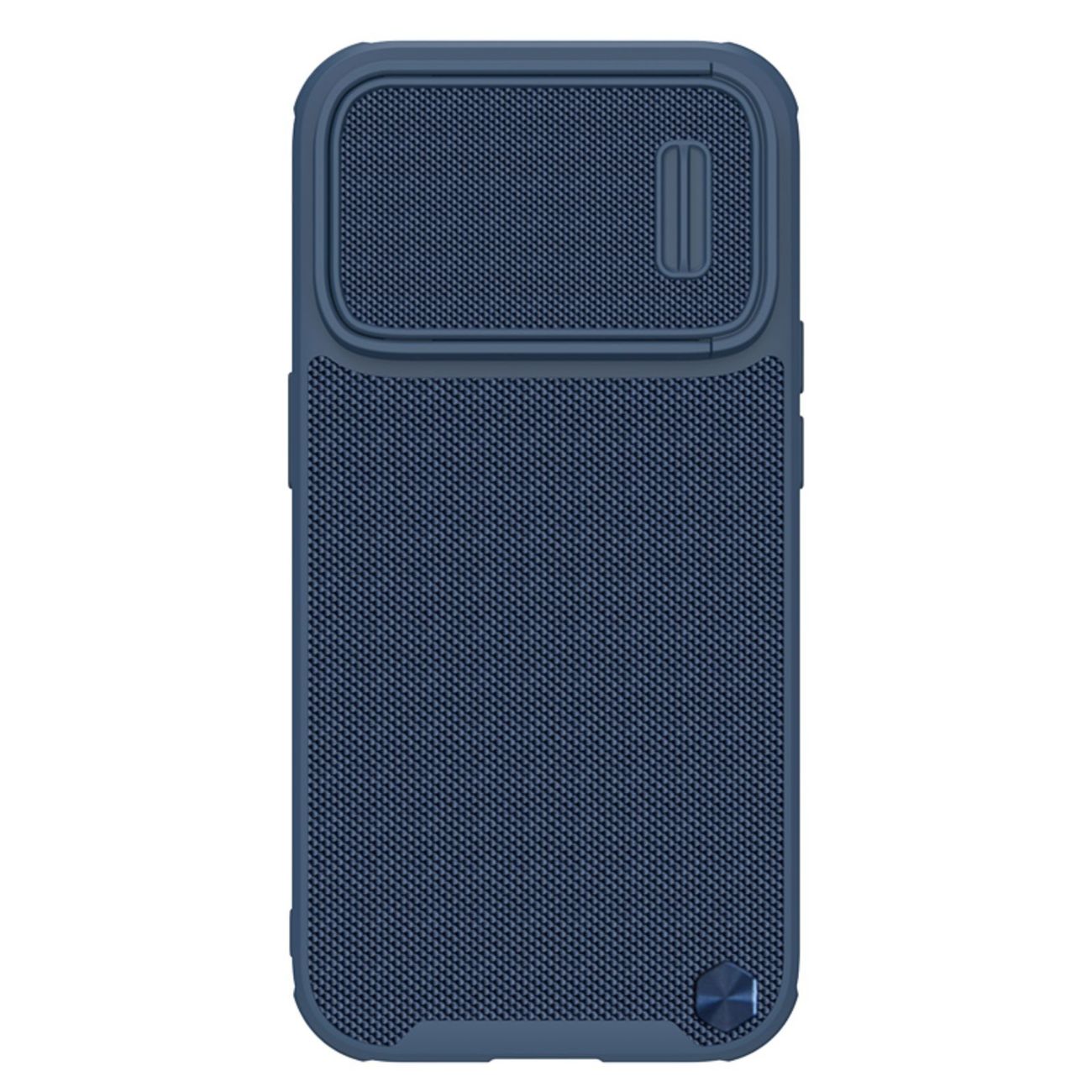 Nillkin Textured S Case iPhone 14 Pro Max бронированный чехол с защитой камеры синий