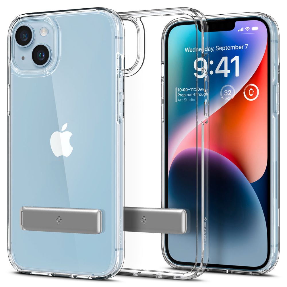 Spigen Ultra Hybrid S dėklas telefonui iPhone 14 Plus - skaidrus