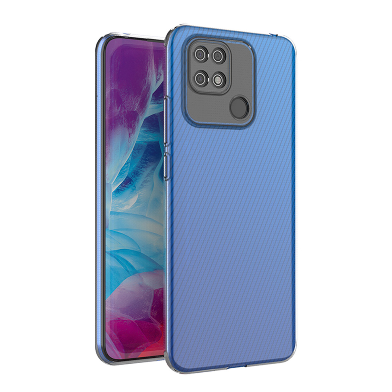 Itin plonas 0.5mm dėklas telefonui Xiaomi Poco C40 skaidrus