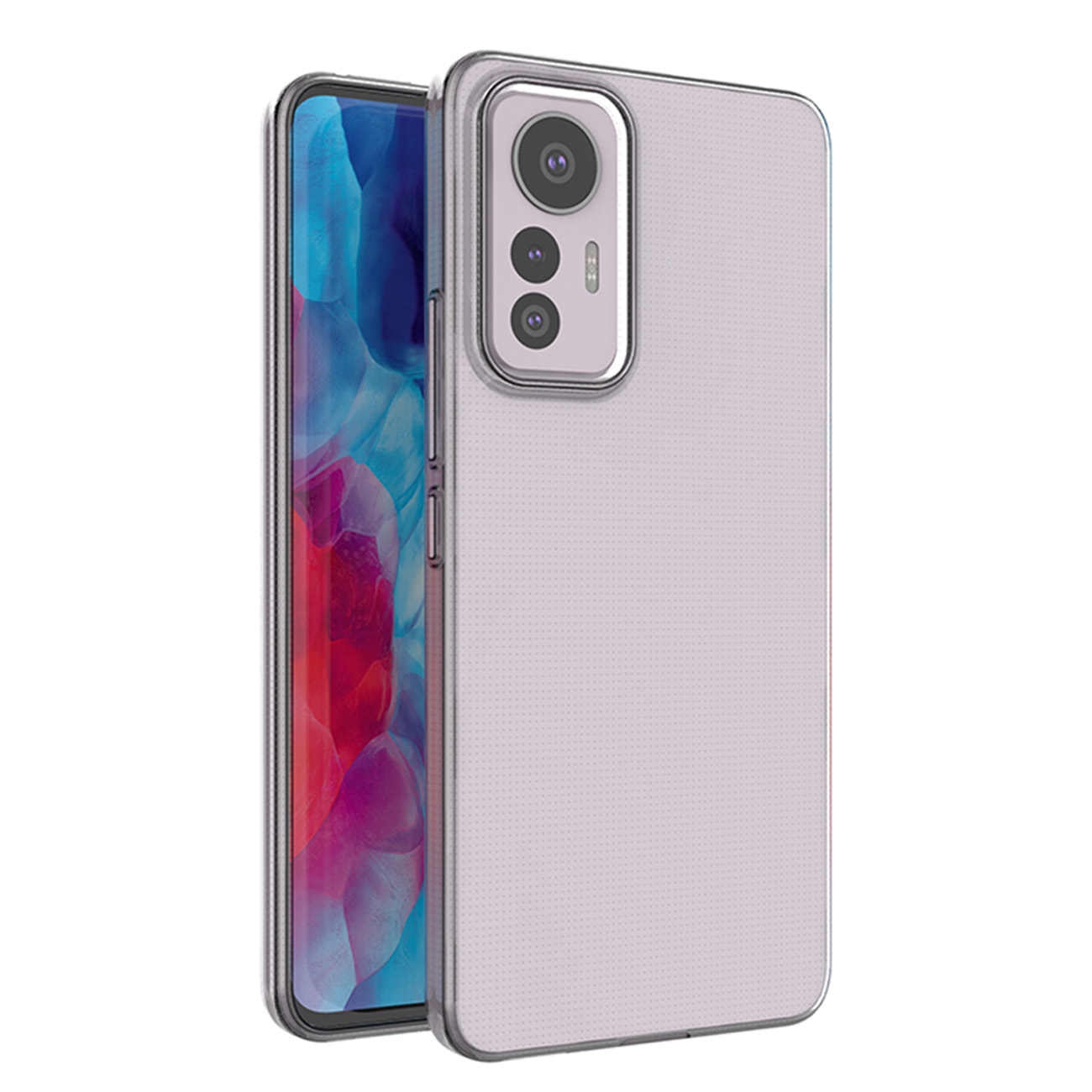 Itin plonas 0.5mm dėklas telefonui Xiaomi 12 Lite skaidrus