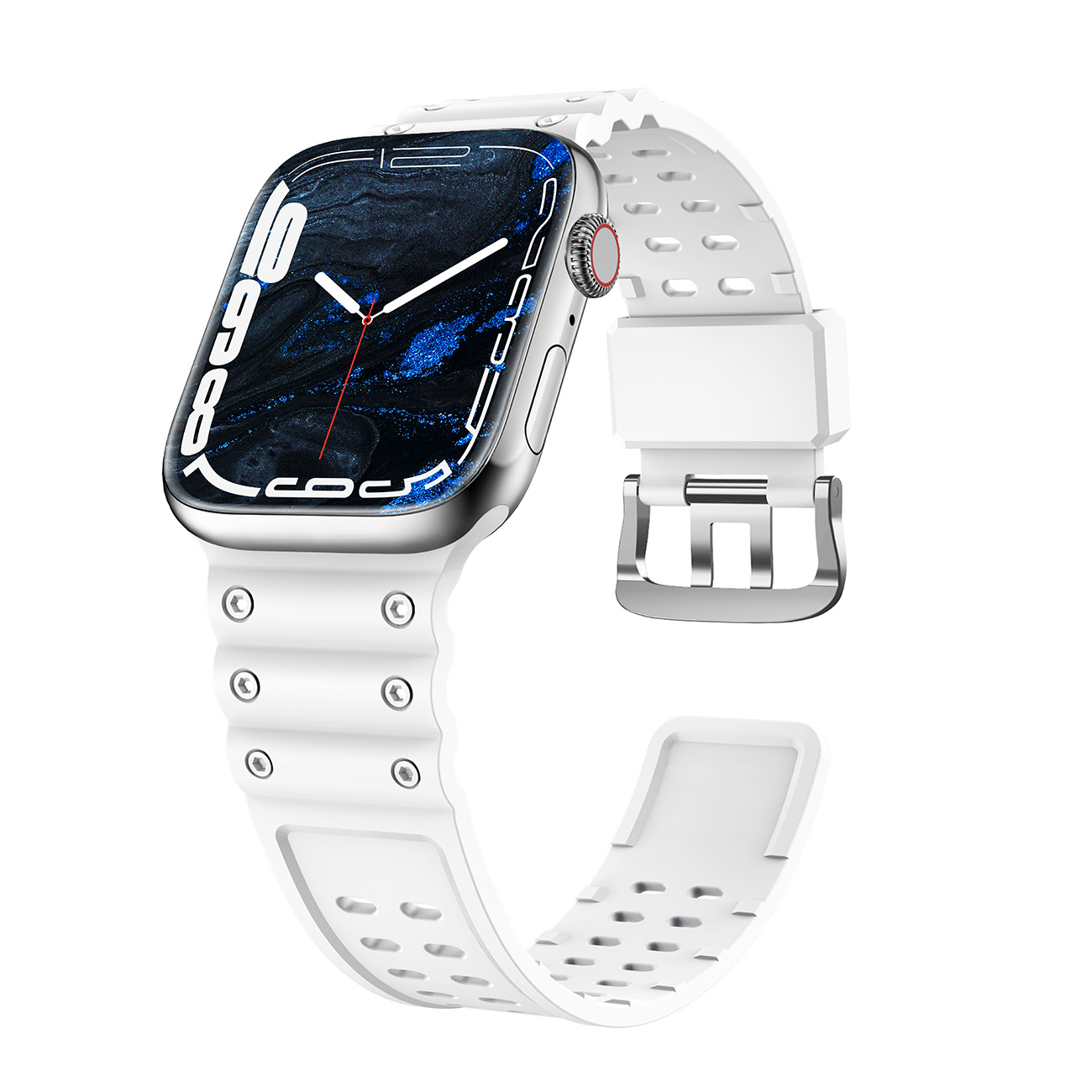 Dirželis Triple Protection Apple Watch 38 / 40 / 41 mm apyrankė – balta