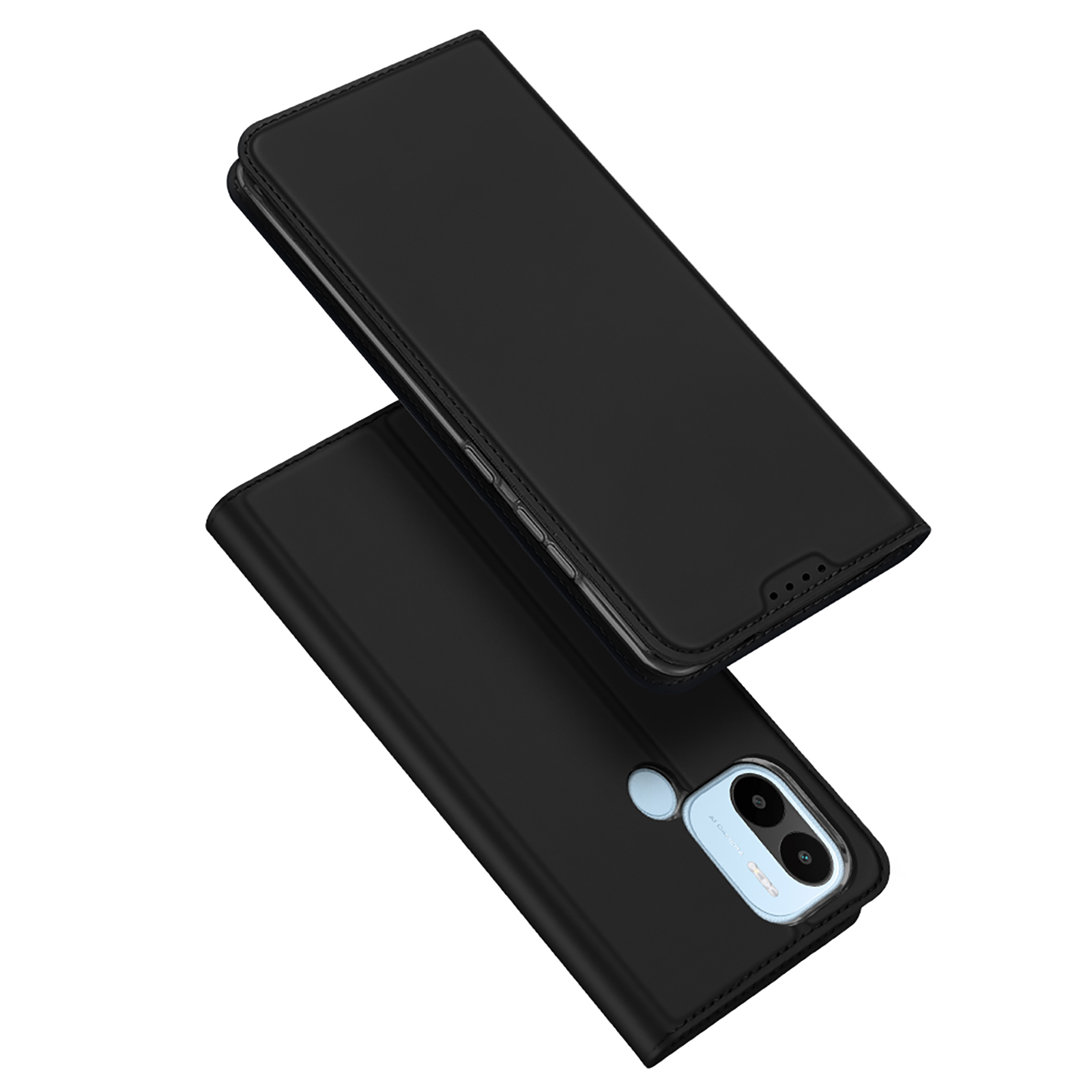 Чехол Dux Ducis Skin Pro для Xiaomi Redmi A1+ книжка-кошелёк с подставкой чёрный