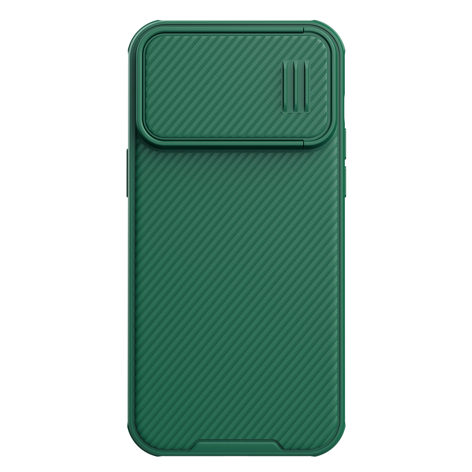 Nillkin CamShield S dėklas iPhone 14 Pro Max šarvuotas dangtelis kameros apsauga žalias