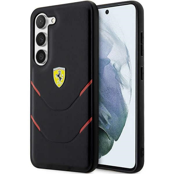 Ferrari FEHCS23SPBAK S23 S911 чёрный/чёрный жёсткий чехол Hot Stamp Lines