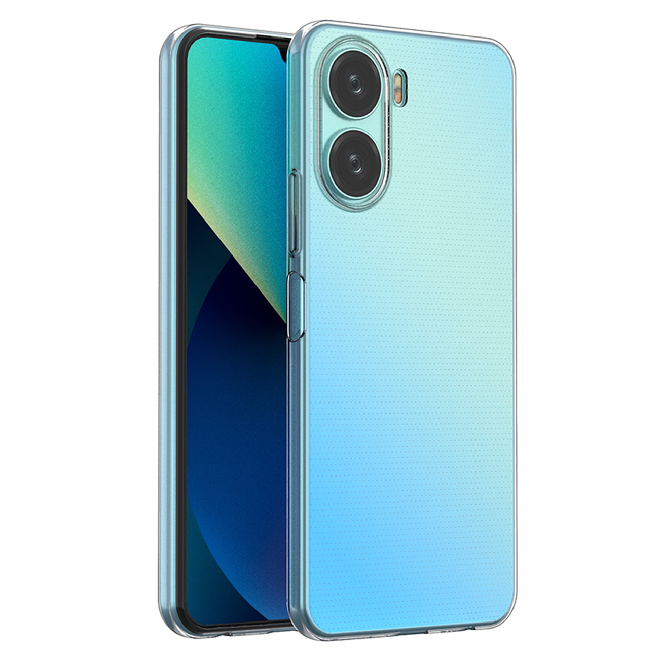 Ultra Clear 0.5mm dėklas telefonui Vivo Y16 / Vivo Y02s (m) - skaidrus