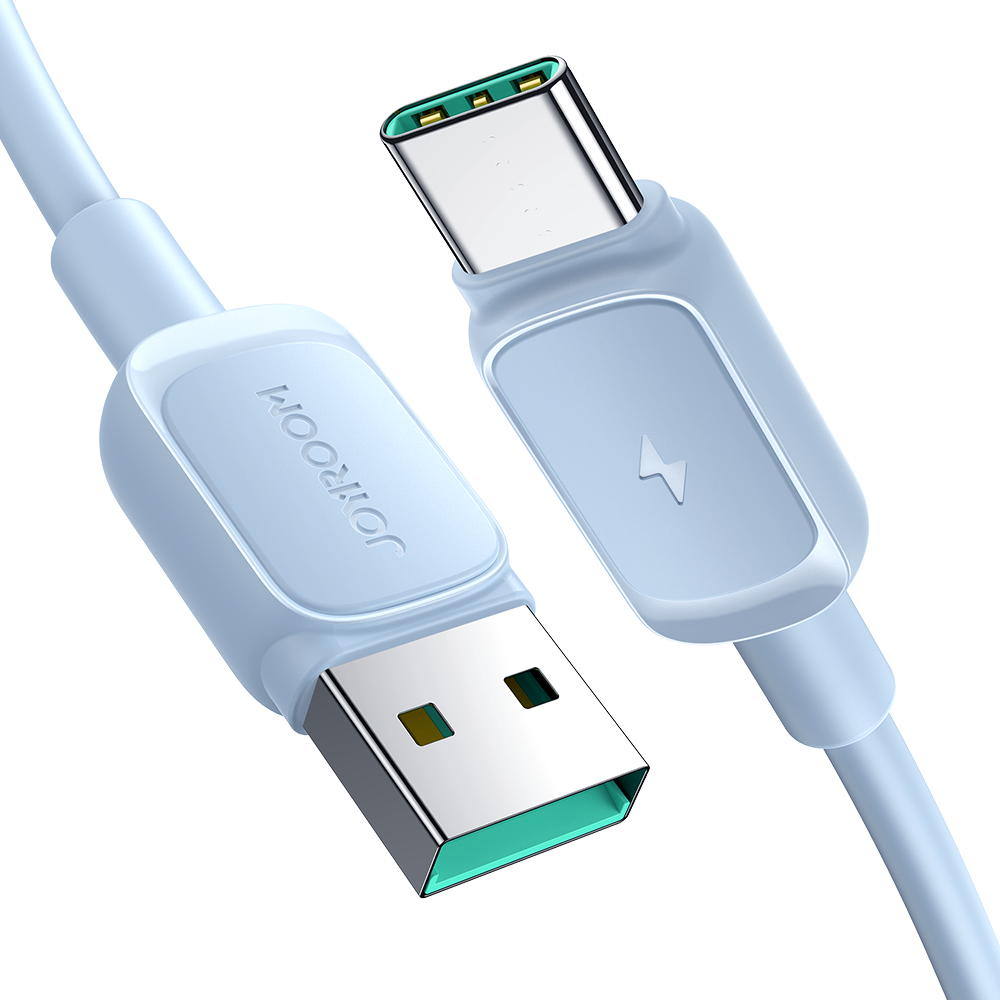 Joyroom Multi-Color Series A14 USB-A / USB-C 3A 1.2 m kabelis - mėlynas