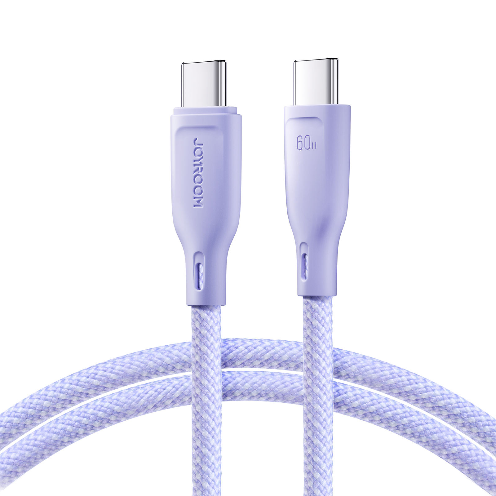 USB Кабель Joyroom "SA34-CC3" фиолетовый "Type-C / Type-C" 100см (до 60W)
