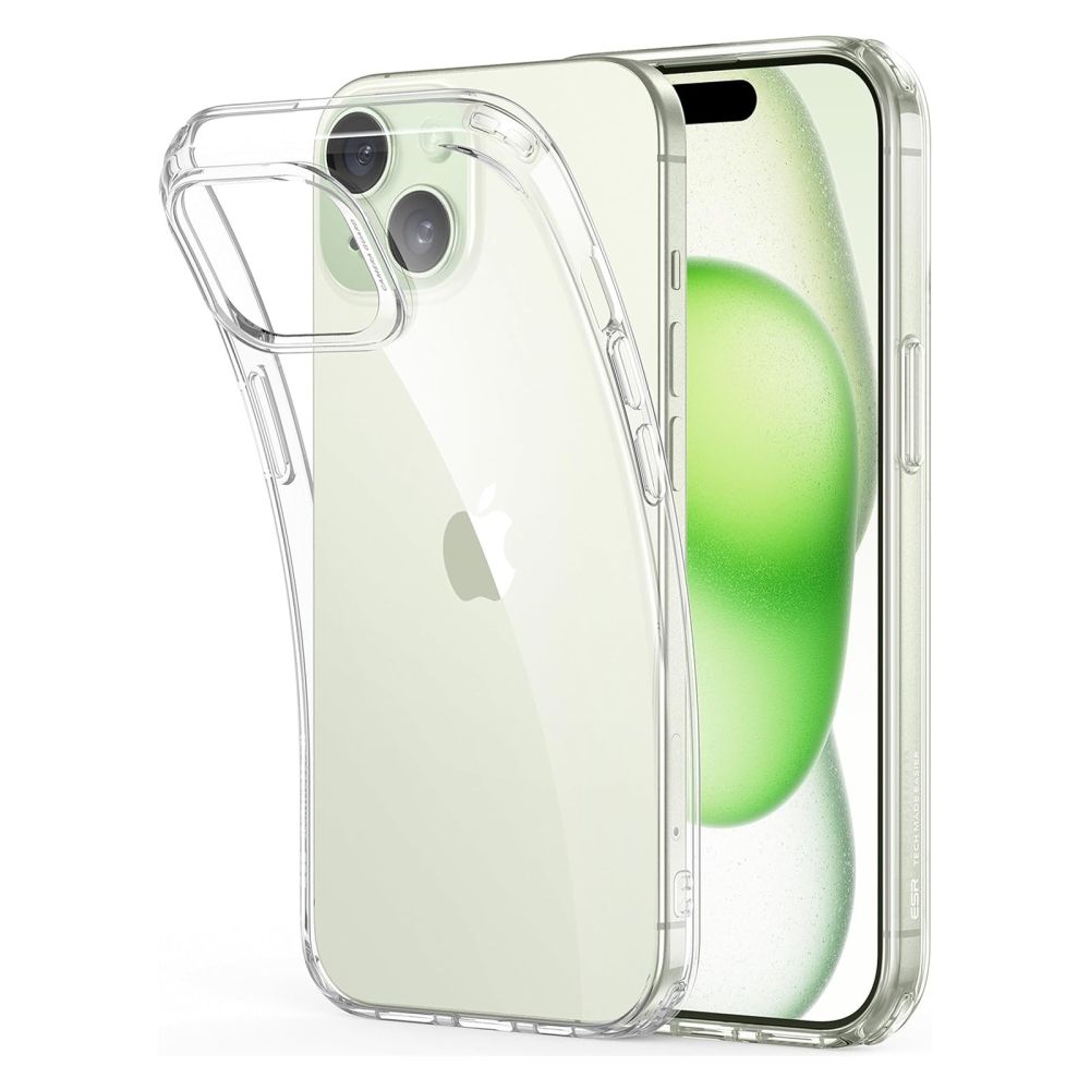 ESR Project Zero dėklas iPhone 15 telefonui - skaidrus
