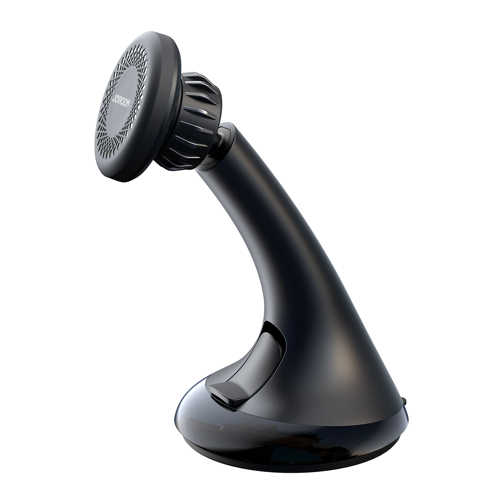 Automobilinis universalus telefono laikiklis Joyroom (JR-ZS356) Magnetic (MagSafe) tvirtinamas ant prietaisų skydelio, magnetinis juodas