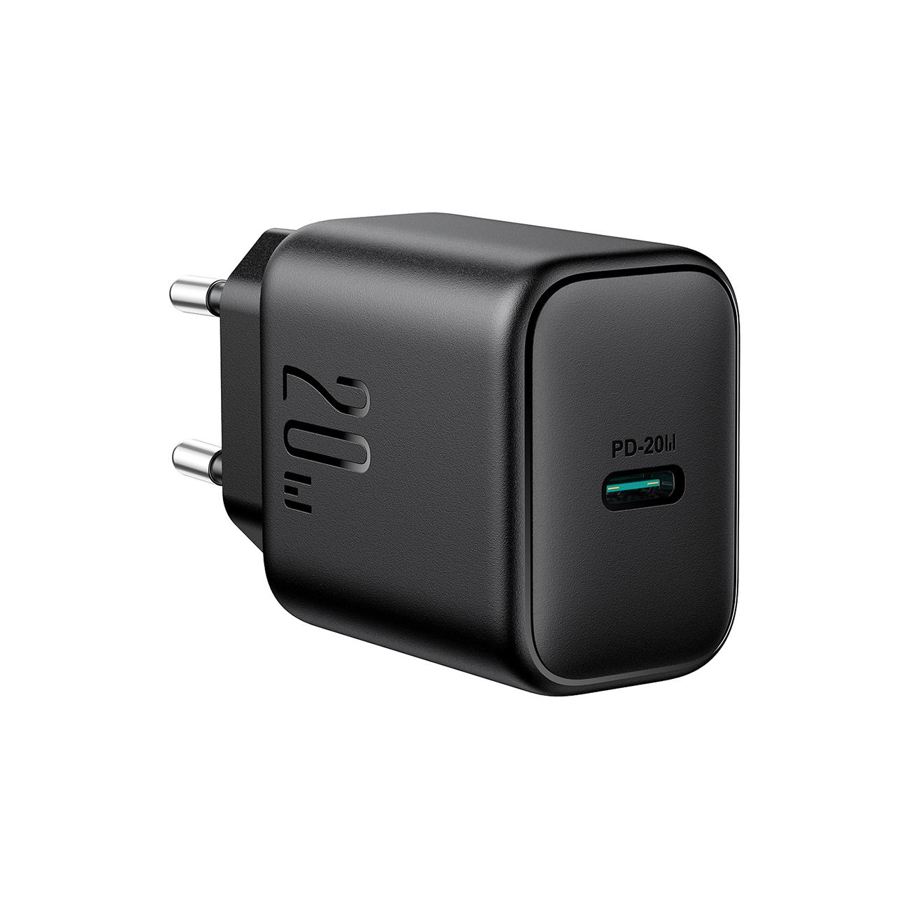 Sieninis įkroviklis Joyroom JR-TCF20 USB-C PD 20W juodas