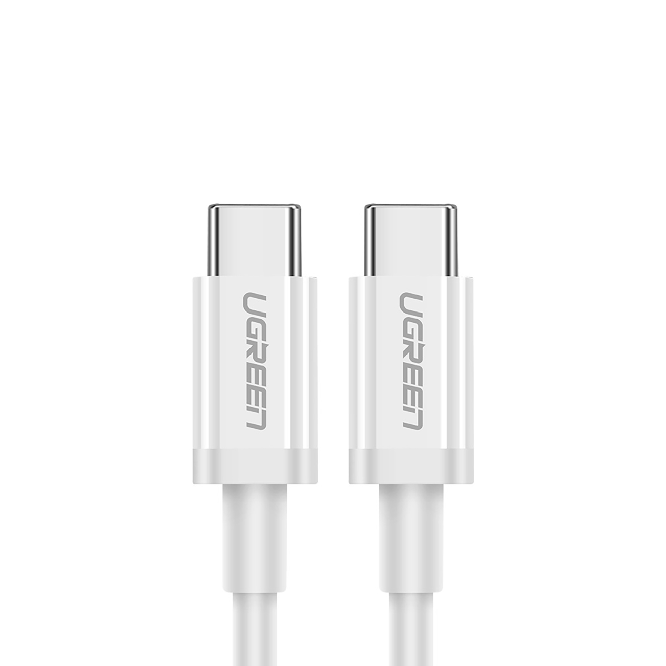 Ugreen US264 60518 USB-C — USB-C PD QC AFC Кабель 1м — белый