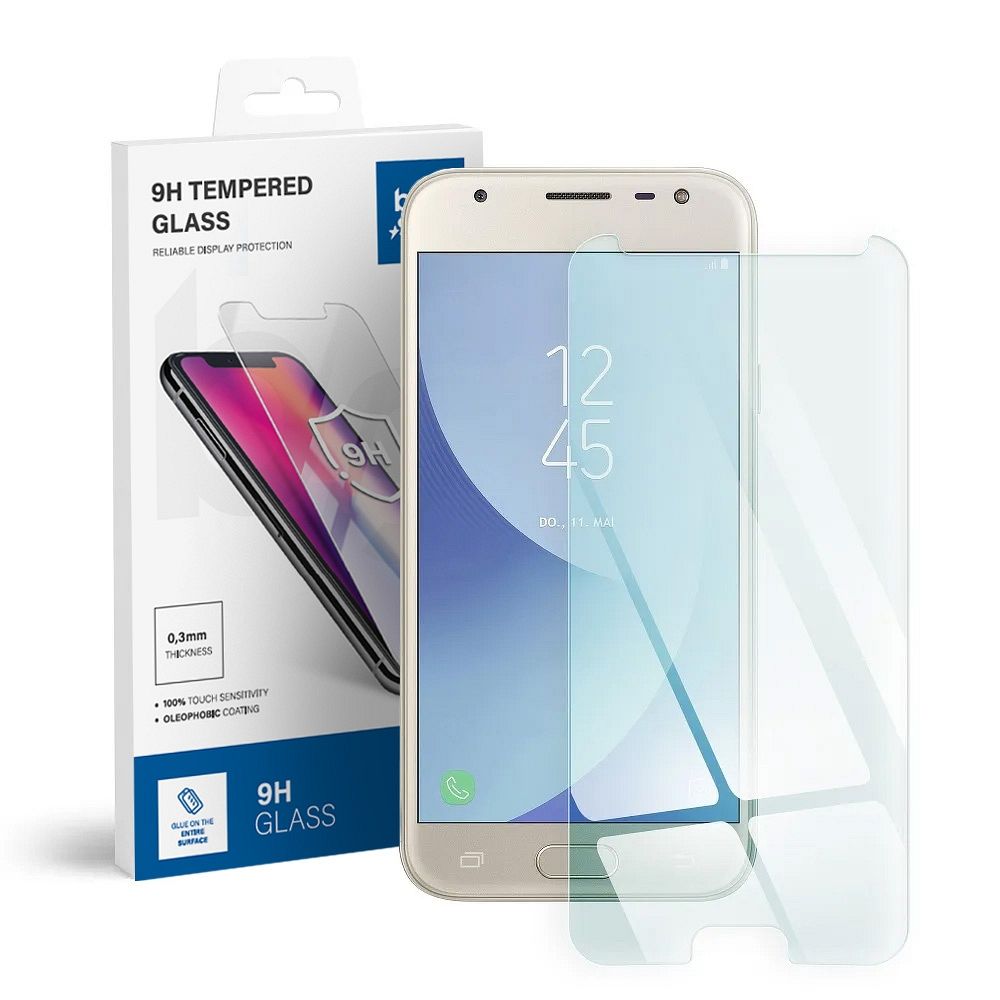 Закалённое стекло для Samsung Galaxy J3 2017 Blue Star
