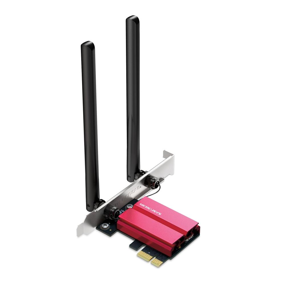 Mercusys AXE5400 Wi-Fi 6E Bluetooth 5.2 PCIe adapteris