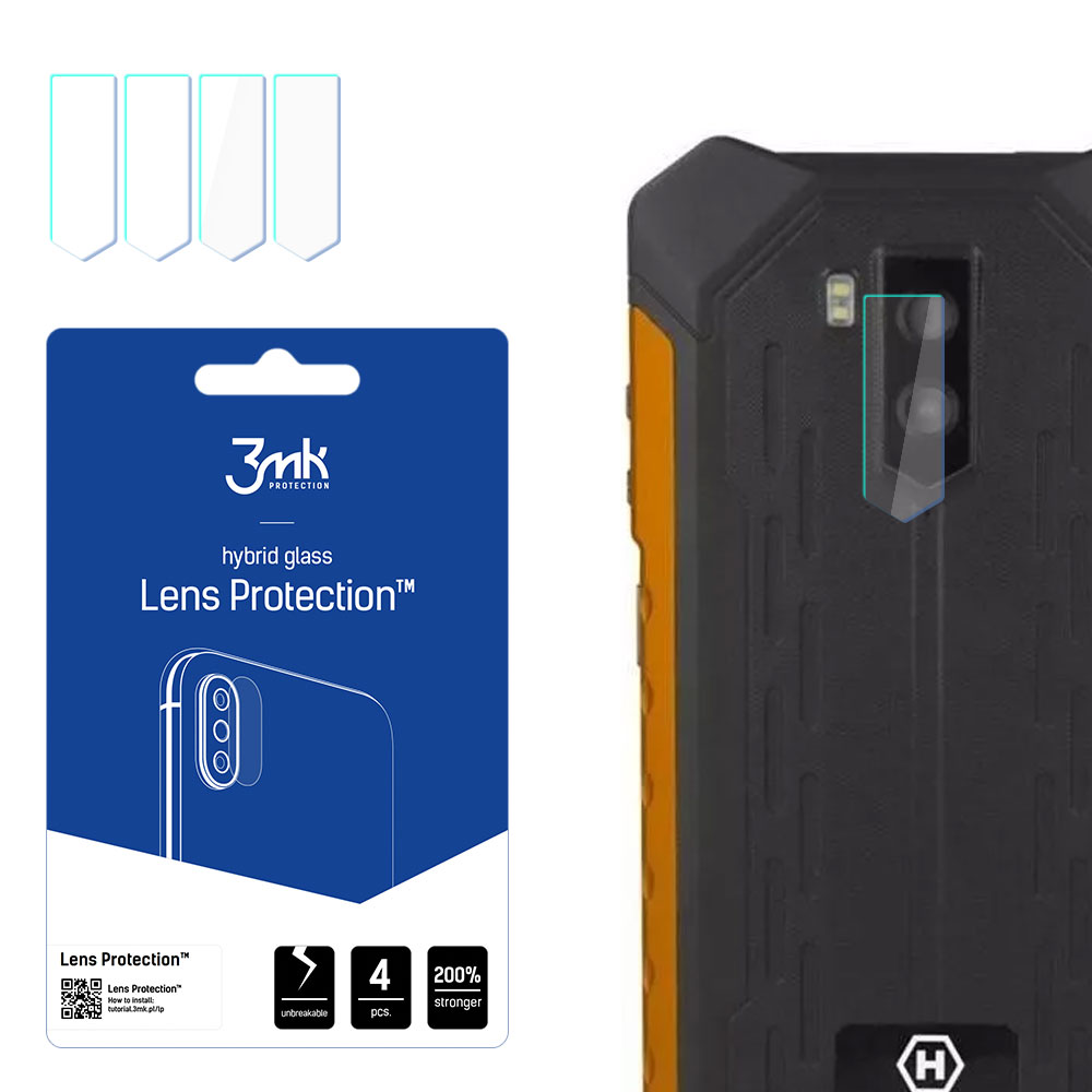 3mk Lens Protection hibridinis kameros objektyvo stiklas MyPhone Hammer Iron 3 LTE